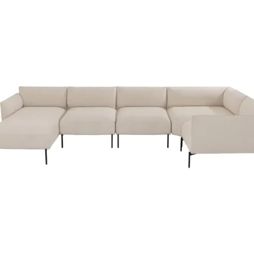 KARE Design Sofas & Couches-Sofa Element Chiara Creme 76Cm