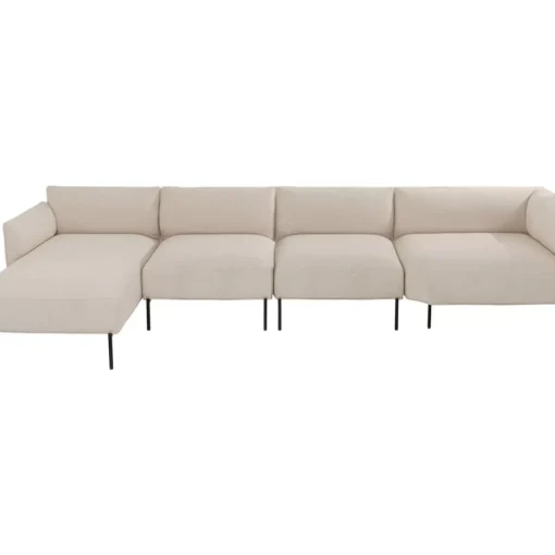 KARE Design Sofas & Couches-Sofa Element Chiara Creme 76Cm