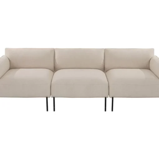 KARE Design Sofas & Couches-Sofa Element Chiara Creme 76Cm