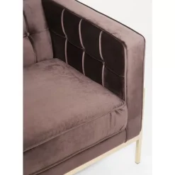 KARE Design Sofas & Couches-Sofa Loft 3-Sitzer Braun