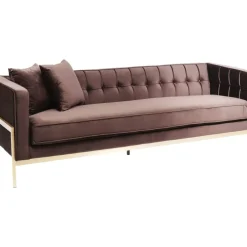KARE Design Sofas & Couches-Sofa Loft 3-Sitzer Braun