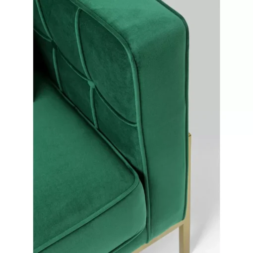 KARE Design Sofas & Couches-Sofa Loft 3-Sitzer Grun