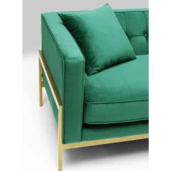 KARE Design Sofas & Couches-Sofa Loft 3-Sitzer Grun
