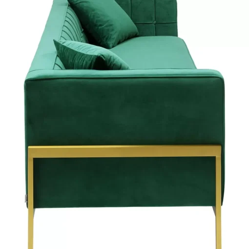 KARE Design Sofas & Couches-Sofa Loft 3-Sitzer Grun