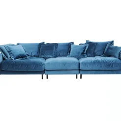 KARE Design Sofas & Couches-Sofa Lullaby 3-Sitzer Petrol