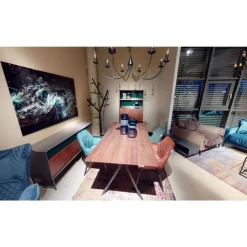 KARE Design Sofas & Couches-Sofa Lullaby 2-Sitzer Petrol