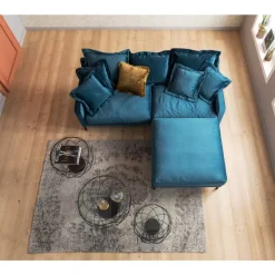 KARE Design Sofas & Couches-Sofa Lullaby 2-Sitzer Petrol