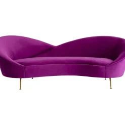 KARE Design Sofas & Couches-Sofa Night Fever 3-Sitzer Lila
