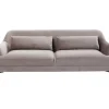 KARE Design Sofas & Couches-Sofa Proud 3-Sitzer Grau
