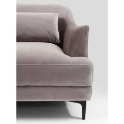 KARE Design Sofas & Couches-Sofa Proud 3-Sitzer Grau