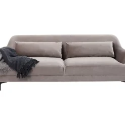 KARE Design Sofas & Couches-Sofa Proud 3-Sitzer Grau