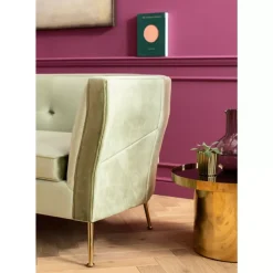 KARE Design Sofas & Couches-Sofa Rimini 2-Sitzer Grun