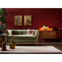 KARE Design Sofas & Couches-Sofa Rimini 2-Sitzer Grun