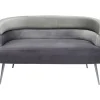 KARE Design Sofas & Couches-Sofa Sandwich 2-Sitzer Grau
