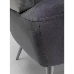 KARE Design Sofas & Couches-Sofa Sandwich 2-Sitzer Grau