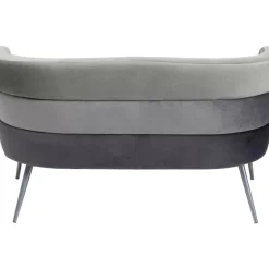 KARE Design Sofas & Couches-Sofa Sandwich 2-Sitzer Grau