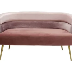 KARE Design Sofas & Couches-Sofa Sandwich 2-Sitzer Rosa