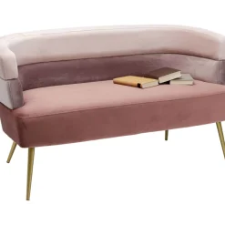 KARE Design Sofas & Couches-Sofa Sandwich 2-Sitzer Rosa