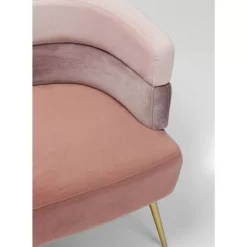 KARE Design Sofas & Couches-Sofa Sandwich 2-Sitzer Rosa