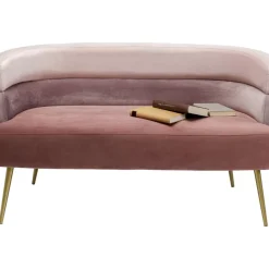 KARE Design Sofas & Couches-Sofa Sandwich 2-Sitzer Rosa