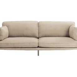 KARE Design Sofas & Couches-Sofa Shirly 3-Sitzer Creme
