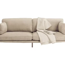 KARE Design Sofas & Couches-Sofa Shirly 3-Sitzer Creme