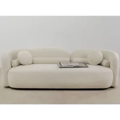 KARE Design Sofas & Couches-Sofa 3-Sitzer Kelly Boucle 225Cm
