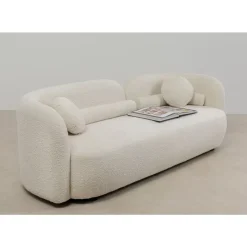 KARE Design Sofas & Couches-Sofa 3-Sitzer Kelly Boucle 225Cm