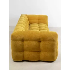 KARE Design Sofas & Couches-Sofa 3-Sitzer Salamanca Gelb 240Cm