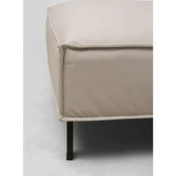 KARE Design Sofas & Couches-Sofa 3-Sitzer Victor Leder Grau 233Cm
