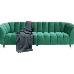 KARE Design Sofas & Couches-Sofa Spectra 3-Sitzer Grun