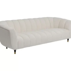 KARE Design Sofas & Couches-Sofa Spectra 3-Sitzer Weis 245Cm