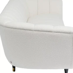 KARE Design Sofas & Couches-Sofa Spectra 3-Sitzer Weis 245Cm