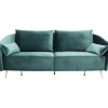 KARE Design Sofas & Couches-Sofa Vegas Forever 3-Sitzer Petrol