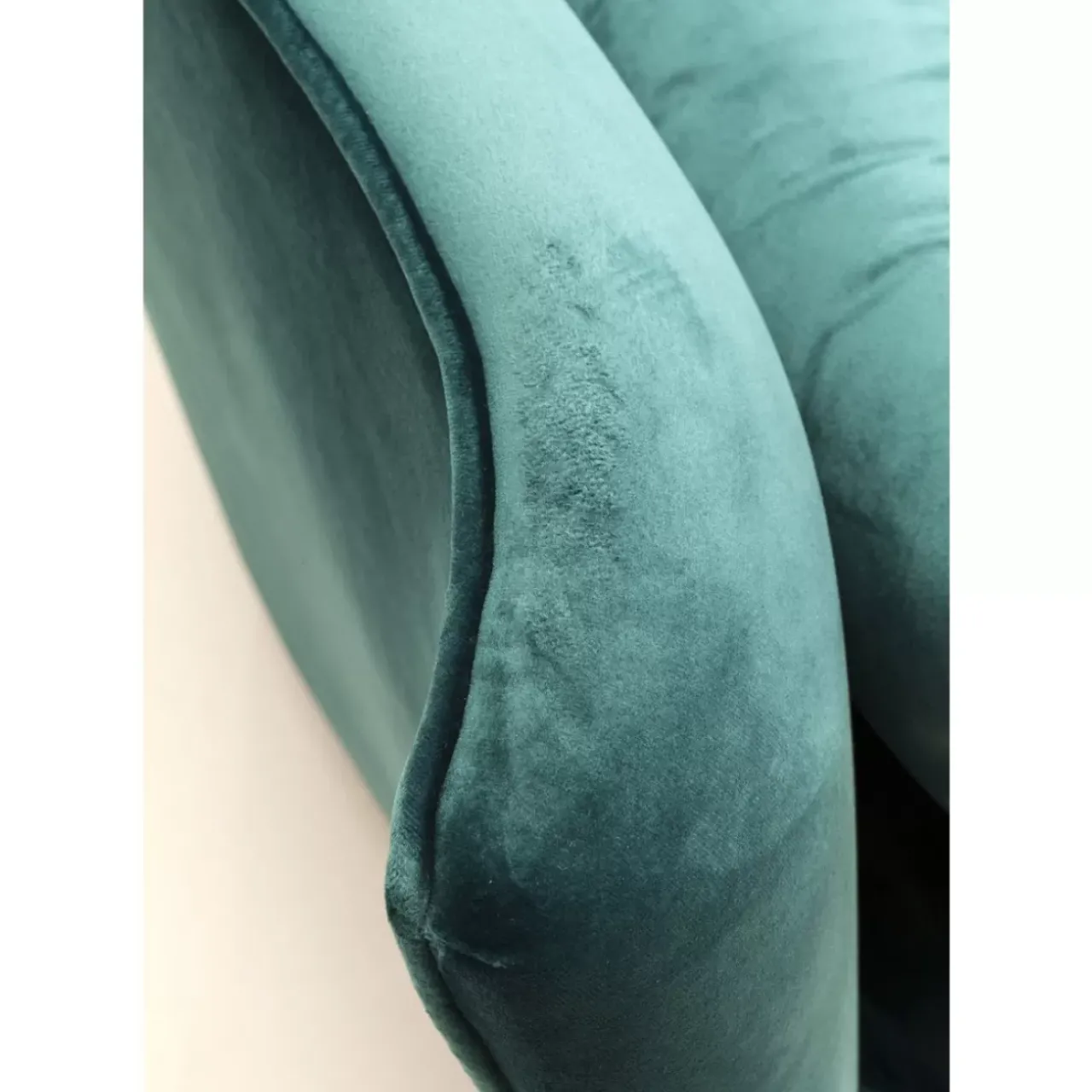 KARE Design Sofas & Couches-Sofa Vegas Forever 3-Sitzer Petrol