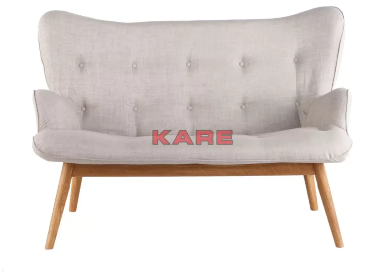KARE Design Sofas & Couches-Sofa Vicky 2-Sitzer Ecru