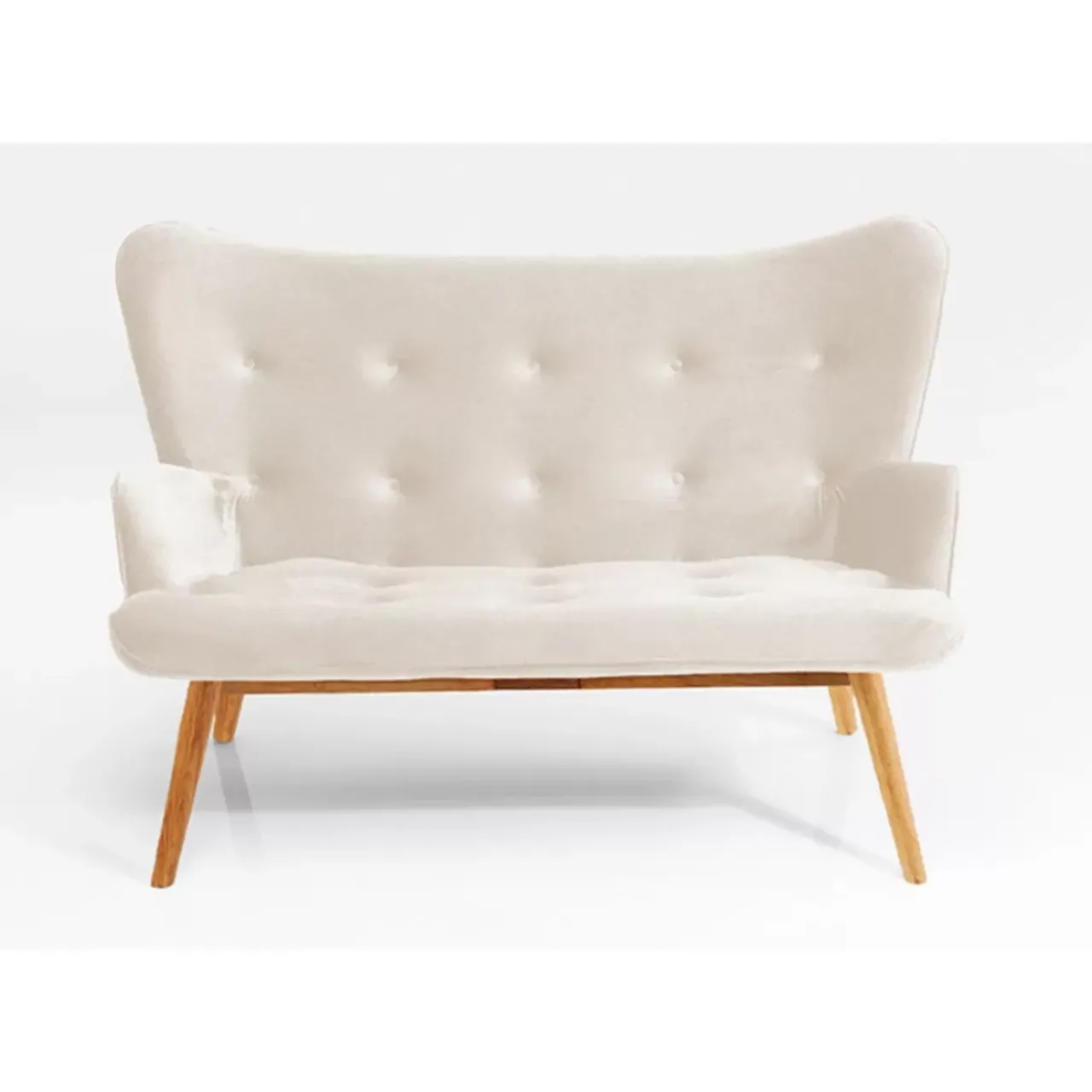 KARE Design Sofas & Couches-Sofa Vicky 2-Sitzer Ecru