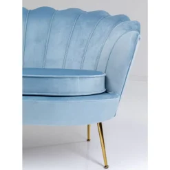 KARE Design Sofas & Couches-Sofa Water Lily 2-Sitzer Aqua 132Cm