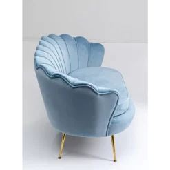 KARE Design Sofas & Couches-Sofa Water Lily 2-Sitzer Aqua 132Cm