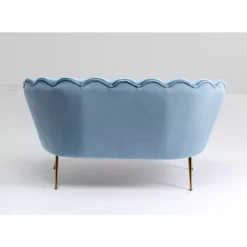 KARE Design Sofas & Couches-Sofa Water Lily 2-Sitzer Aqua 132Cm