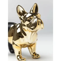 KARE Design Deko & Geschenkartikel-Spardose Bulldog Gold-Schwarz