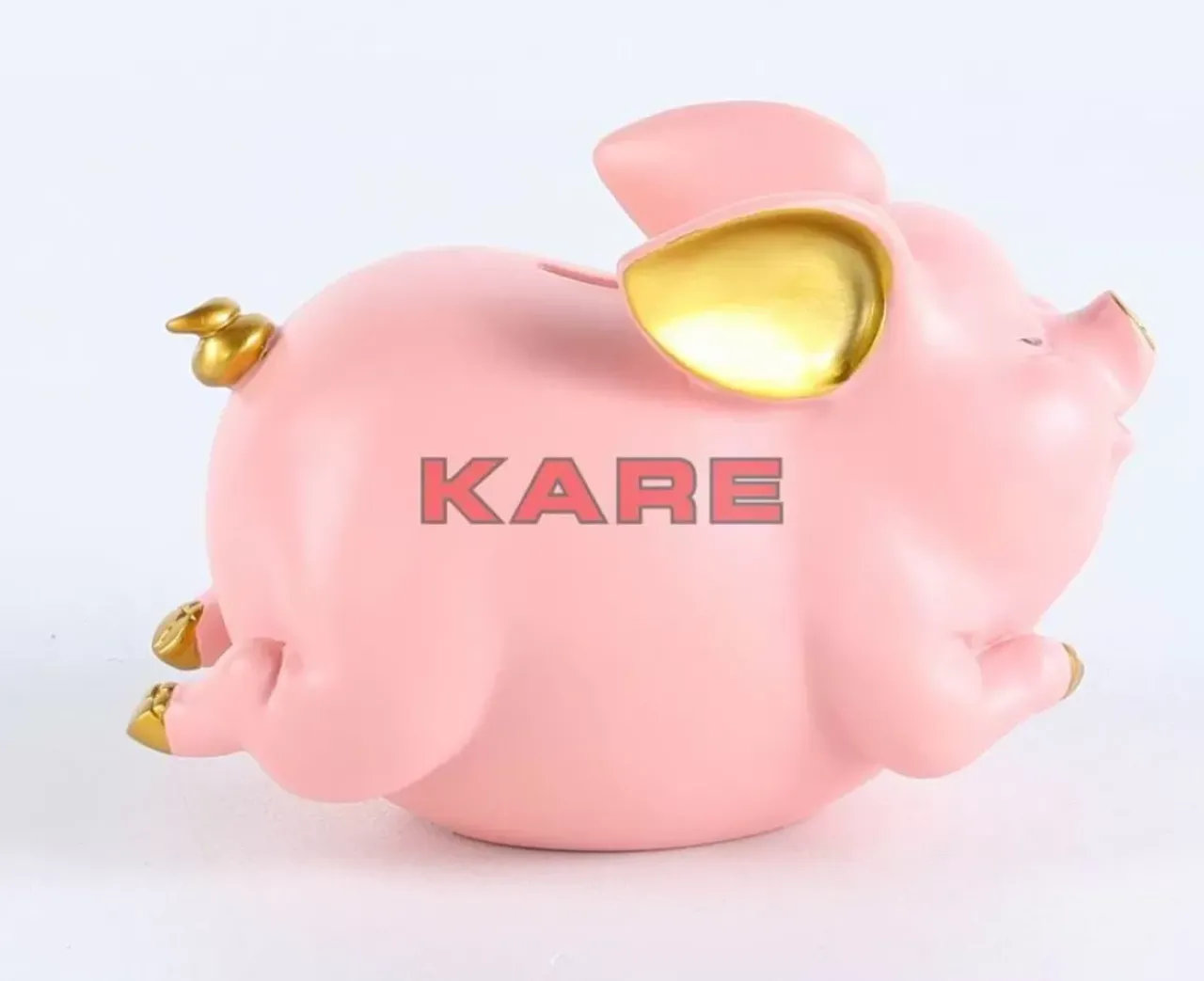 KARE Design Deko & Geschenkartikel-Spardose Happy Pig Rosa