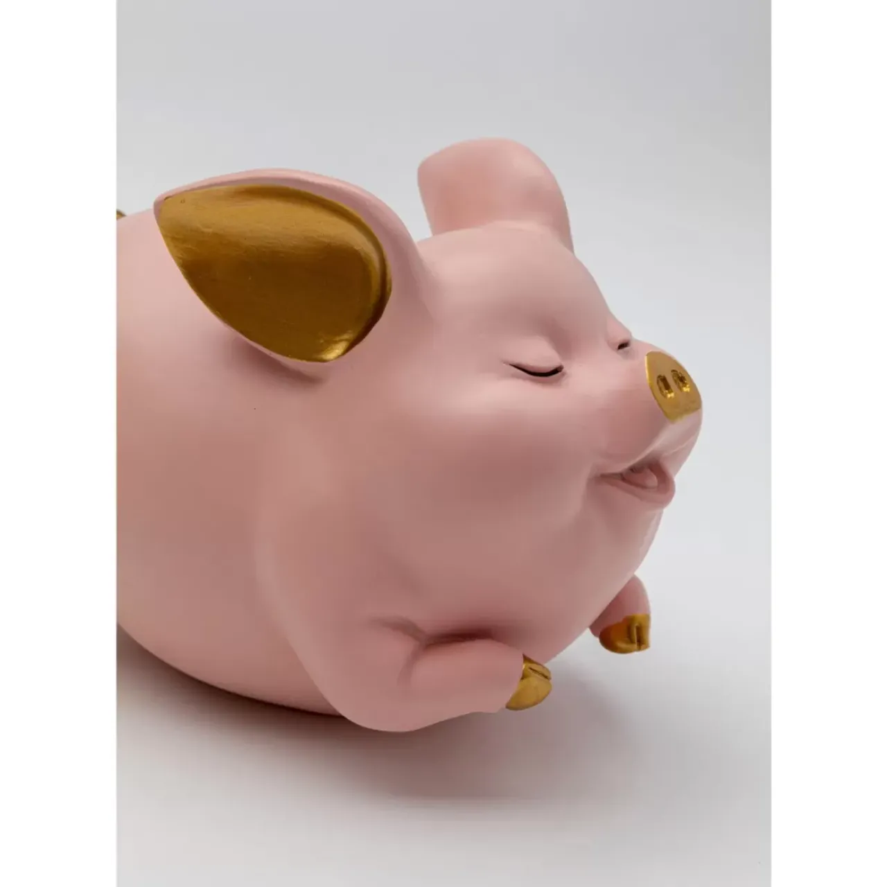 KARE Design Deko & Geschenkartikel-Spardose Happy Pig Rosa