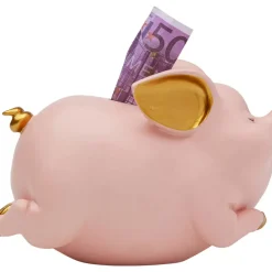 KARE Design Deko & Geschenkartikel-Spardose Happy Pig Rosa