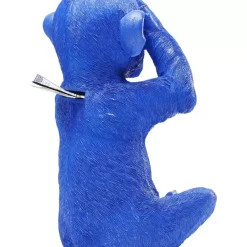 KARE Design Deko & Geschenkartikel-Spardose Monkey Mizaru Blau