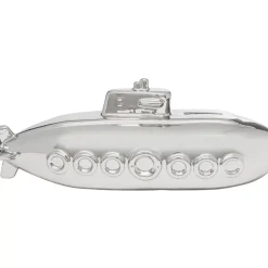 KARE Design Deko & Geschenkartikel-Spardose Submarine Silber 11Cm