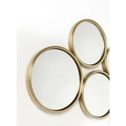 KARE Design Spiegel-Spiegel Bubbles Messing 183X93Cm