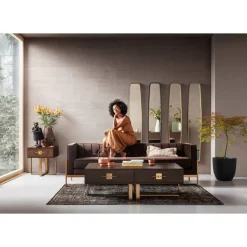 KARE Design Spiegel-Spiegel Clip Black 32X177Cm