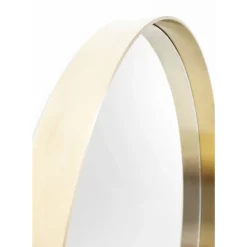 KARE Design Spiegel-Spiegel Curve Mo Brass O60Cm