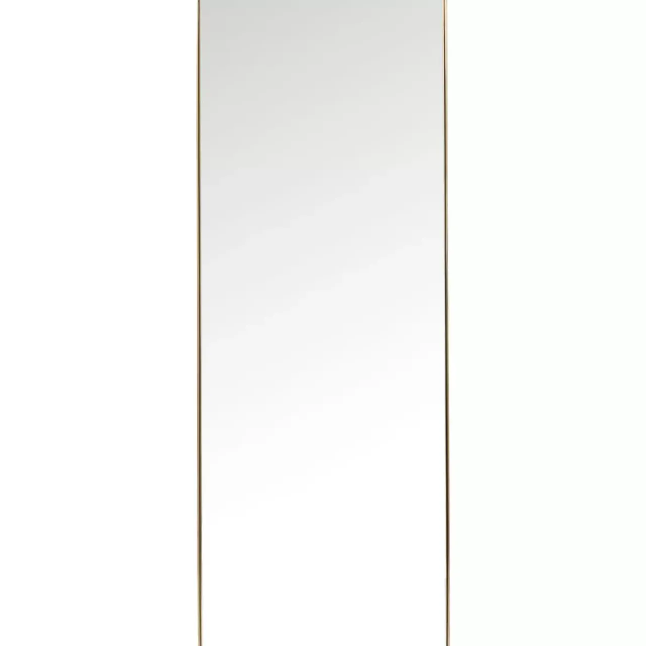 KARE Design Spiegel-Spiegel Curve Rectangular Brass 70X200Cm